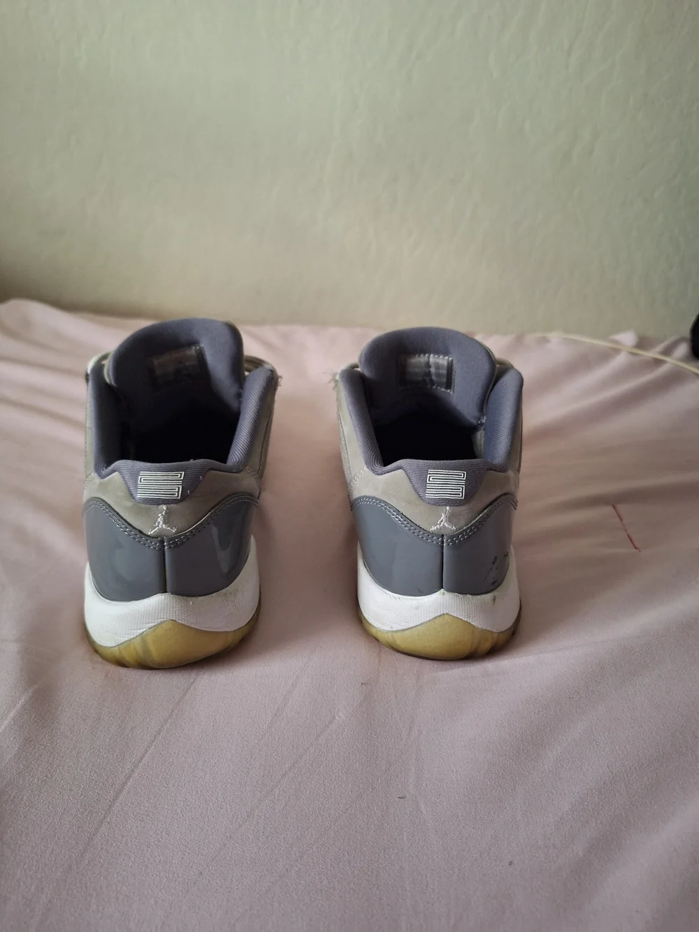 Jordan Men’s Athletic Shoes Gray White